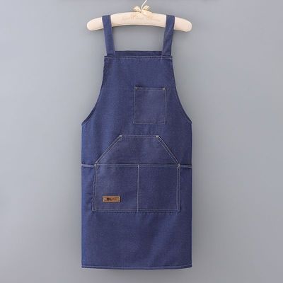 Custom Denim Parrucchiere Attrezzi da giardino Farnetto con tasche Supporto 7 giorni Ordine campione