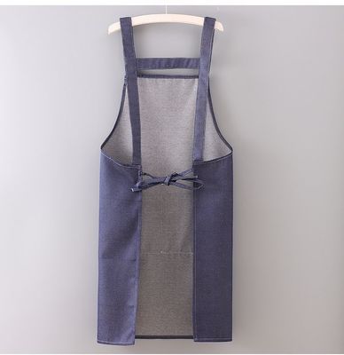 Custom Denim Parrucchiere Attrezzi da giardino Farnetto con tasche Supporto 7 giorni Ordine campione