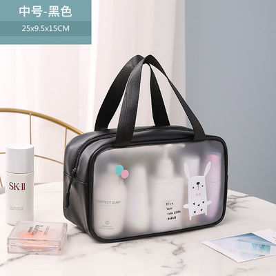 3pcs sacchetto cosmetico trasparente personalizzato personalizzare borse da viaggio Lettera tipo di modello