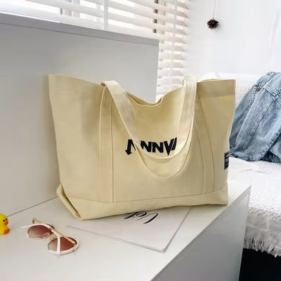 Stampato su misura Eco-friendly Riciclato Plain Bulk Cotton Canvas Grocery Shopping Tote Bag