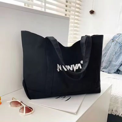 Stampato su misura Eco-friendly Riciclato Plain Bulk Cotton Canvas Grocery Shopping Tote Bag