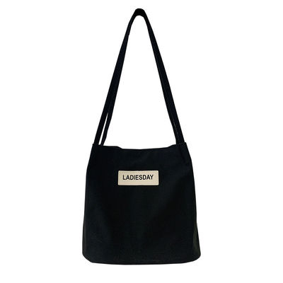 Borsa impermeabile in nylon in stile giapponese per donne Compagno di shopping semplice e funzionale