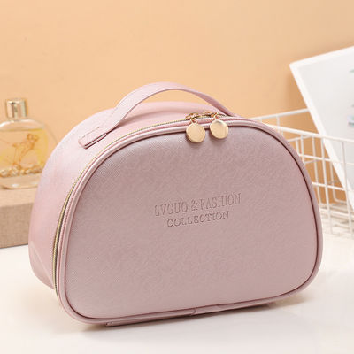 Borsa per il trucco personalizzata Nuovo stile di moda impermeabile PU Borsa cosmetica da viaggio portatile