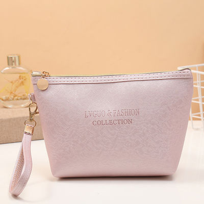 Borsa per il trucco personalizzata Nuovo stile di moda impermeabile PU Borsa cosmetica da viaggio portatile