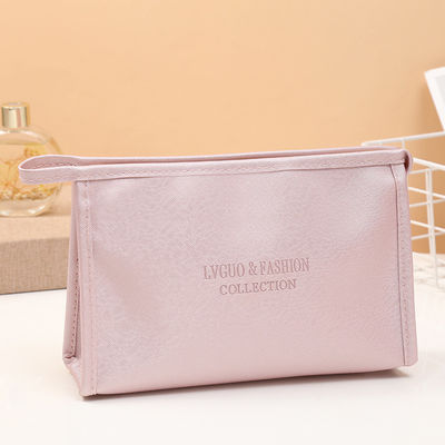 Borsa per il trucco personalizzata Nuovo stile di moda impermeabile PU Borsa cosmetica da viaggio portatile
