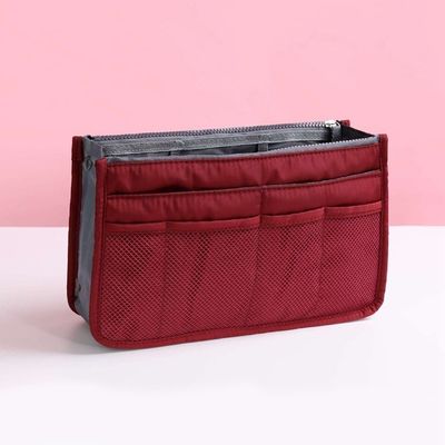 Borsa per il trucco in feltro personalizzata con maniglie dure l'aggiunta perfetta alla tua collezione
