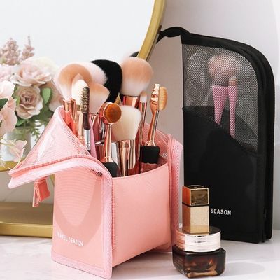 Pulselle per il trucco con chiusura della cerniera per la promozione personalizzata e l'accettazione OEM / ODM