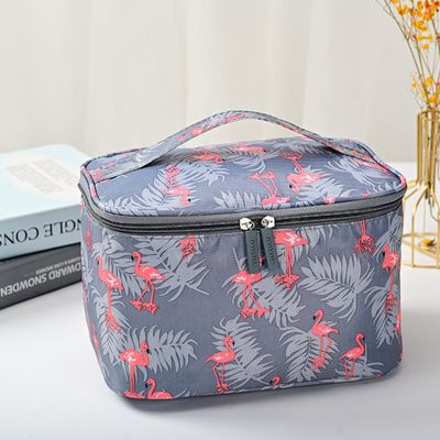 Scatola di trucco professionale con chiusura a cerniera Scatola cosmetica personalizzata stile moda