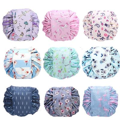 Logo personalizzato Stampa Oxford Drawstring Borsa cosmetica per il nuovo stile alla moda