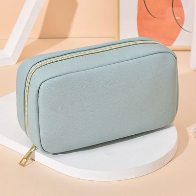 Tasca di trucco a colori personalizzati con chiusura a zip impermeabile