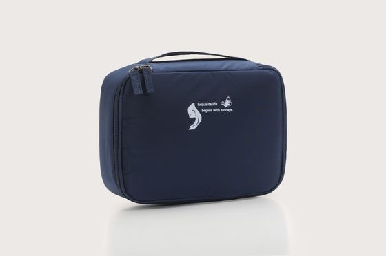 OEM/ODM Acceptabile Borsa di trucco in nylon personalizzata per viaggi e design trasparente