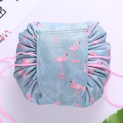 Borsa per il trucco da viaggio con materiale poliestere e disegno unicorno