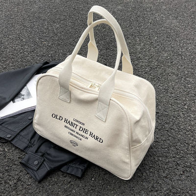 Borsa da shopping di cotone per donna a grande capacità