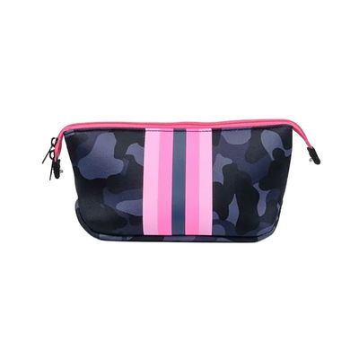 Sacchetto di trucco in neoprene con chiusura a cerniera per cosmetici