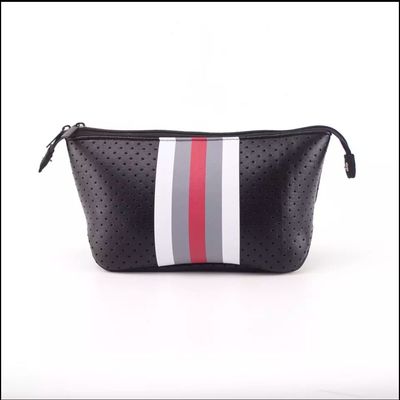 Sacchetto di trucco in neoprene con chiusura a cerniera per cosmetici