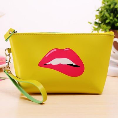 Conveniente borsa cosmetica Pu alla moda Logo personalizzato per le vostre esigenze cosmetiche