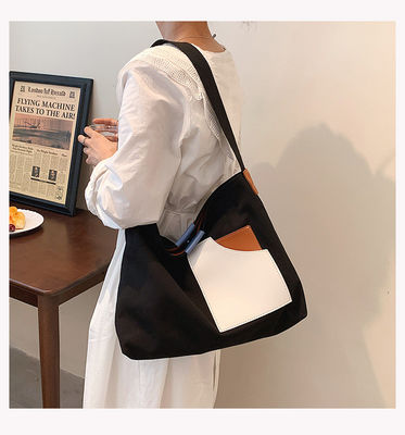 2023 Design Sense Borsa da abbigliamento per donne Logo personalizzato Accepted Canvas Lining Material