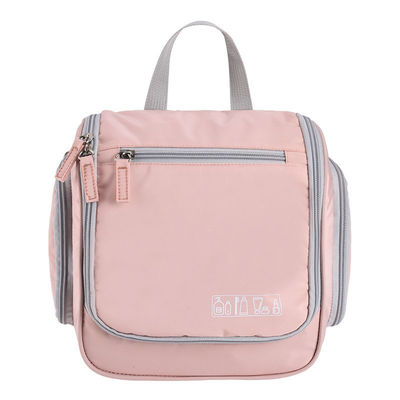 Chiusura a cerniera customisata Borsa per cosmetici da viaggio con disegno appeso e borsa inclusa