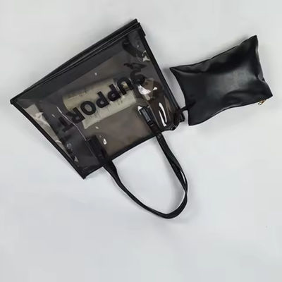 Borsa di cerniera in Pvc personalizzata con logo per festa