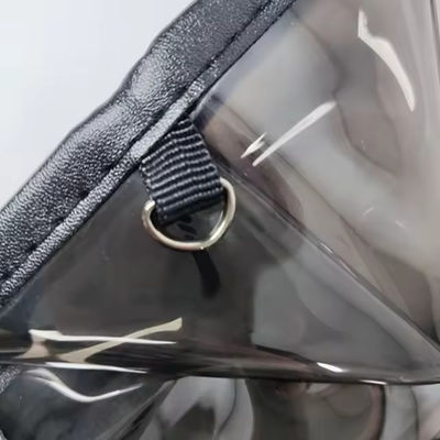 Borsa di cerniera in Pvc personalizzata con logo per festa