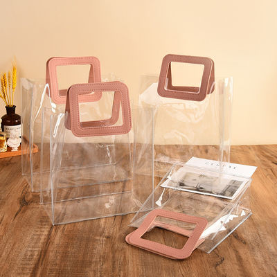 2024 Borsa per la spesa in PVC personalizzata Borsa per la spesa in plastica per unisex e altri clienti