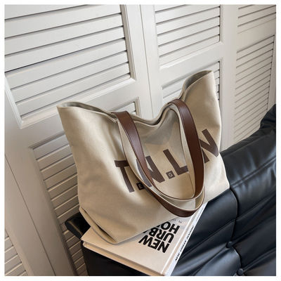 Borsa da bagno per donne in cotone e tela