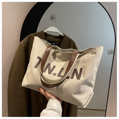 Borsa da bagno per donne in cotone e tela