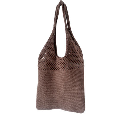 2024 Primavera Autunno e Inverno Stile a manica Donna Borsa a maglia in colore solido
