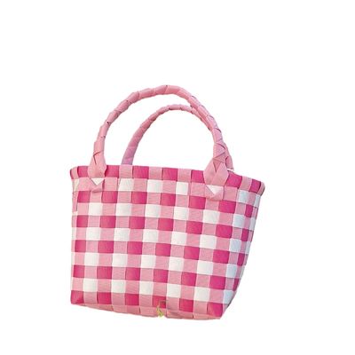 Bagno Raffia da femminuccia triangolare di paglia ecologico per viaggiare e uscire