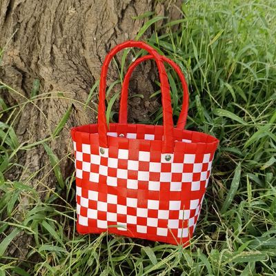 Bagno Raffia da femminuccia triangolare di paglia ecologico per viaggiare e uscire