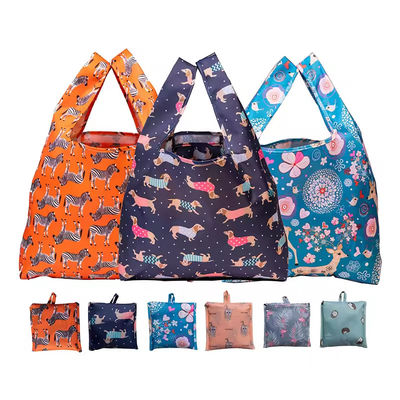 Sacchetti di alimentari in nylon a prova d'acqua eco-friendly riciclati con stile soft-loop