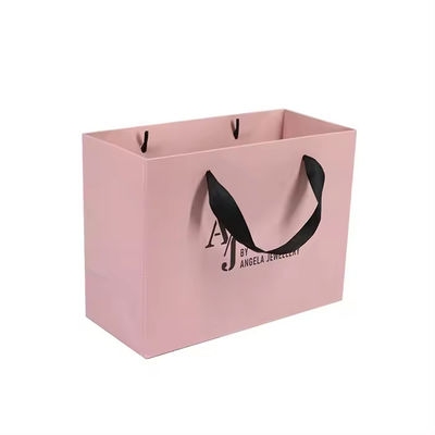 Custom Luxury Gift Garment Paper Shopping Bags With Logo Print Nuovissima di moda
