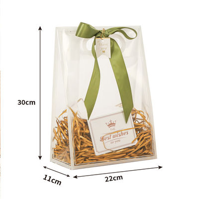 Medio 30-50cm Colorato su misura Pvc trasparente sacchetto da bagno con logo Zipper Pvc beach hand bag