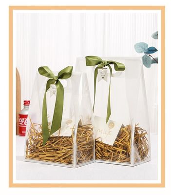 Medio 30-50cm Colorato su misura Pvc trasparente sacchetto da bagno con logo Zipper Pvc beach hand bag