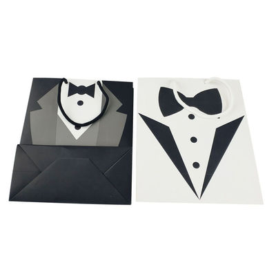 Piccole imprese Logo personalizzato accettato Borsa di carta riciclabile biodegradabile imballaggio regalo