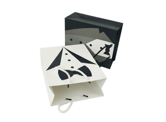 Piccole imprese Logo personalizzato accettato Borsa di carta riciclabile biodegradabile imballaggio regalo