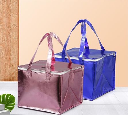 Acceptabile OEM/ODM Nuova borsa di plastica isolante riutilizzabile alla moda per la consegna di alimentari