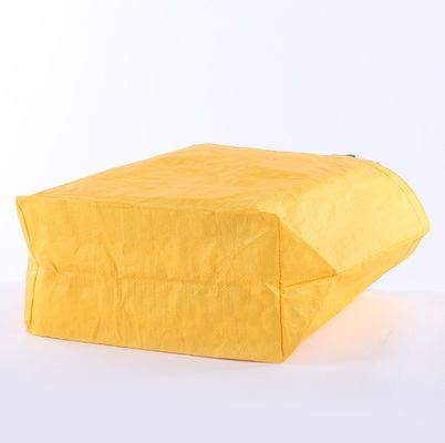Logo personalizzato Medio taglio Reutilizzabile impermeabile Pp Tessuto sacchetti di shopping laminati