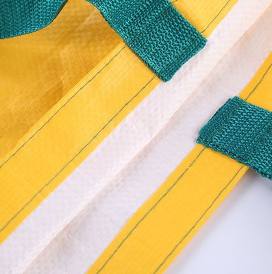 Logo personalizzato Medio taglio Reutilizzabile impermeabile Pp Tessuto sacchetti di shopping laminati