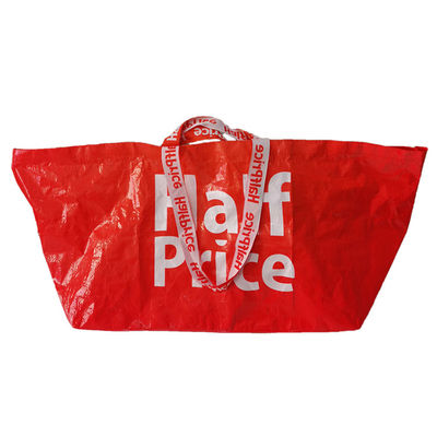 Stile manipolato Personalized Tote Shopping Bag con colore personalizzato e logo multicolore