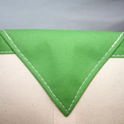 Sacchetto ecologico ecologico in cotone con logo stampato su misura