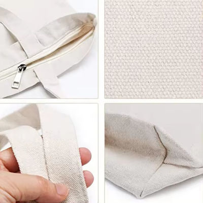 Stile Soft-loop Custom Stampato Eco-Friendly Riciclato Large Canvas Grocery Shopping Strap Tote Bag