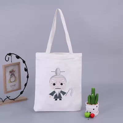 Piccolo sacchetto in tela cerosa per il trucco per lo shopping Disegno personalizzabile e versatile