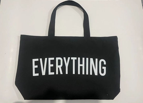 Logo personalizzato accettabile Medio Oversized Stampato Shopping Tote per la comodità di viaggio