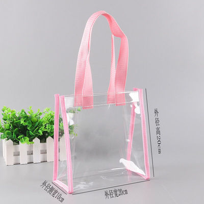 Borsa di plastica per la spalla Pvc con cerniera per la merce