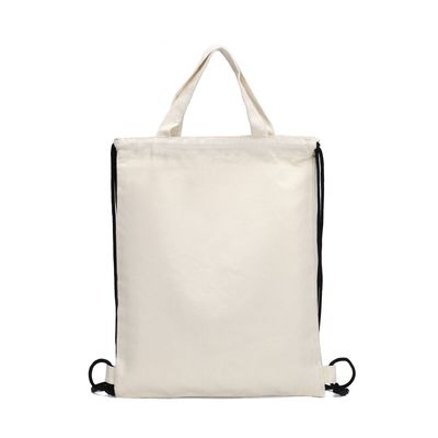 Cartoon Pattern Logo personalizzato Borsa da mano riutilizzabile di grande capacità per l'ambiente