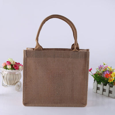 Borsa da regalo di giuta personalizzata di moda per i requisiti di colore personalizzati