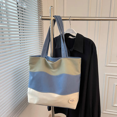 Shopping Beach Boat Bottom Shape Top Handle Handbag Borse a fascia Tote Bag Eco Friendly Canvas di cotone