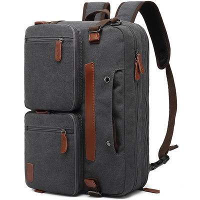 Borsa da spalla da uomo a misura con compartimento interno impermeabile e organizzazione