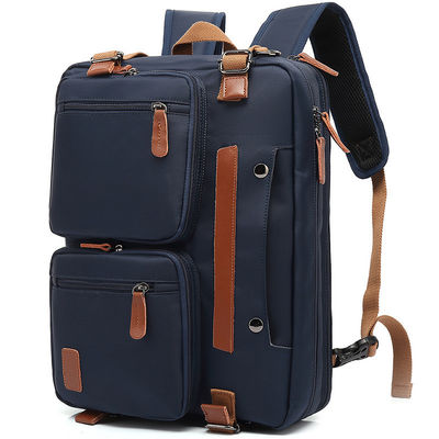 Borsa da spalla da uomo a misura con compartimento interno impermeabile e organizzazione
